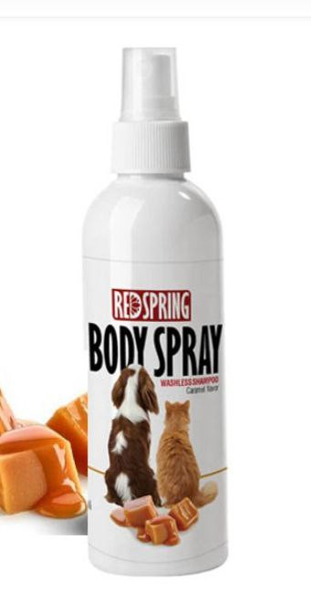 شامپو خشک مخصوص سگ و گربه رد اسپرینگ 150ml