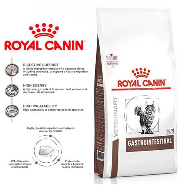 غذای خشک گربه رویال کنین گسترو 2 کیلوگرم