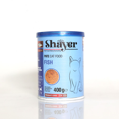 کنسرو گربه شایر با طعم ماهی 400 گرمی