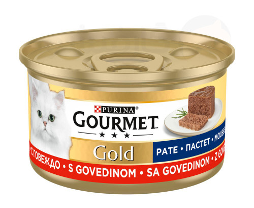 کنسرو گورمت با طعم گوشت 85 گرم