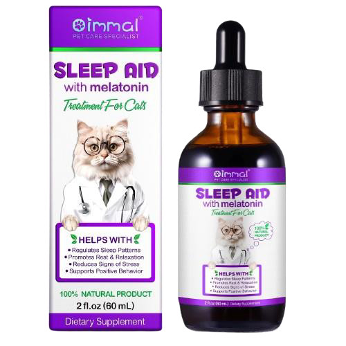 قطره کمک به خواب گربه اویمال 60 میلی لیتر