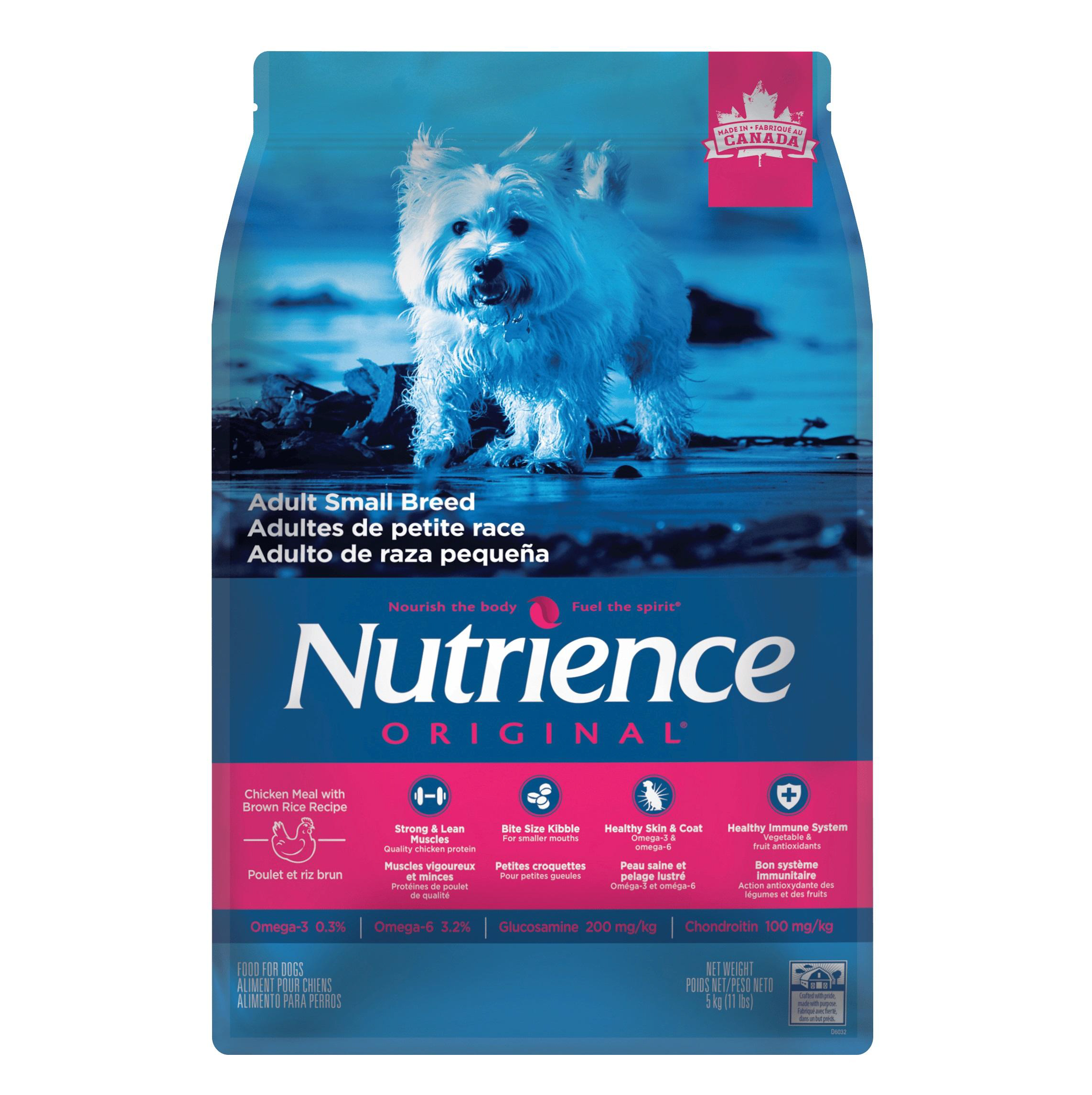 غذای خشک سگ نوترینس originl adult small  2/5 kg